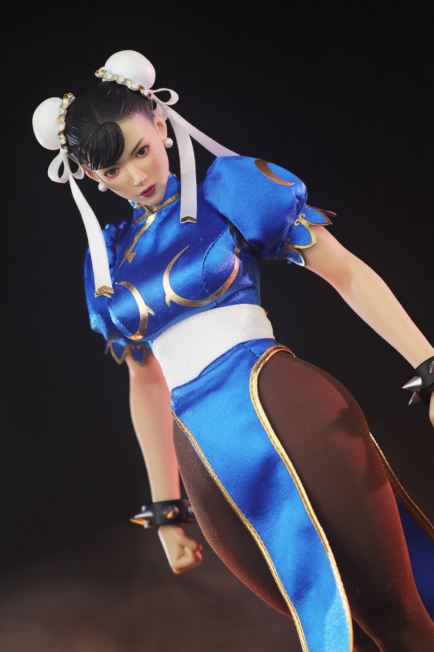 Preventa Figura Fighting Goddess (Blue Cheongsam version) marca Star Man MS-008A escala 1/6