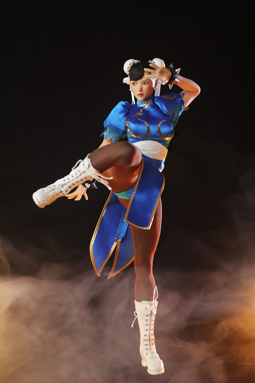 Preventa Figura Fighting Goddess (Blue Cheongsam version) marca Star Man MS-008A escala 1/6