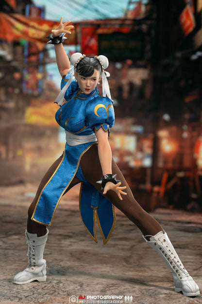 Preventa Figura Fighting Goddess (Blue Cheongsam version) marca Star Man MS-008A escala 1/6