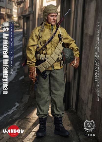 Preventa Figura WWII U.S. Armored Infantryman marca  Ujindou UD9038 escala 1/6