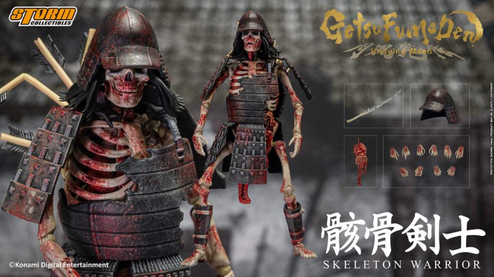 Pedido Figuras Skeleton Warriors (set 2 figuras) - Getsu Fuma Den: Undying Moon marca Storm Collectibles GFUD03 escala pequeña 1/12