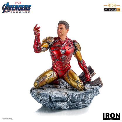 Pedido Estatua Iron Man (I Am Iron Man) - Avengers: Endgame - Battle Diorama Series (BDS) marca Iron Studios escala de arte 1/10