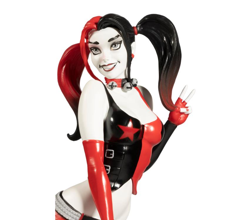 Pedido Estatua Harley Quinn (J. Scott Campbell) (Edición Limitada) (Resina) - Red, White & Black - DC Comics marca McFarlane Toys x DC Direct escala 1/10