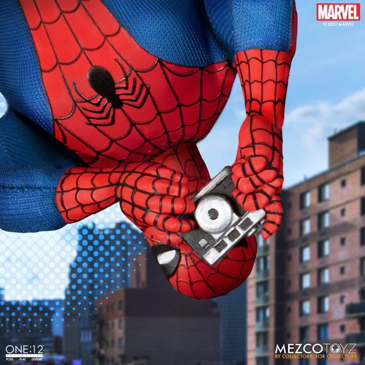 Pedido Figura Amazing Spider-Man Deluxe Edition - One:12 Collective marca Mezco Toyz 76295 escala pequeña 1/12