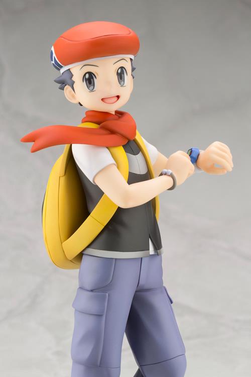 Pedido Estatua Lucas con Chimchar - Pokemon - ArtFX J marca Kotobukiya escala 1/8