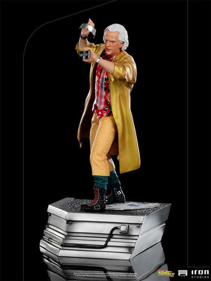 Pedido Estatua Doc Brown - Back to the Future Part II - Limited Edition marca Iron Studios escala de arte 1/10