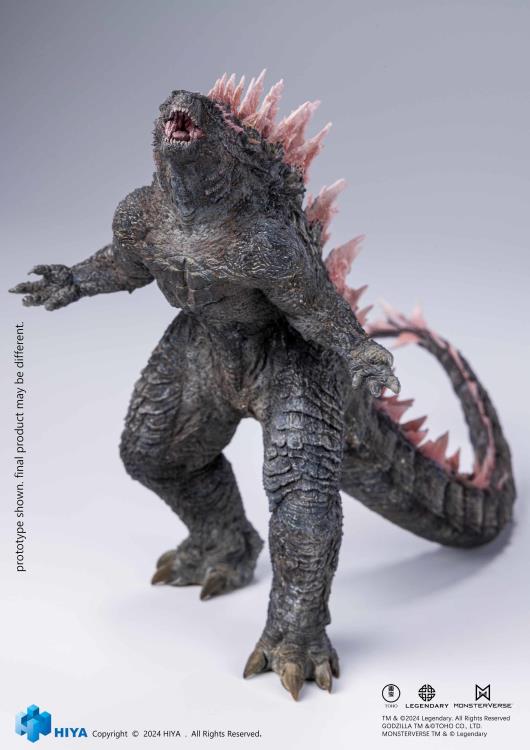 Preventa Estatua Godzilla Evolved (Exclusiva PX Previews) - Godzilla x Kong: The New Empire - Exquisite Stylist Series marca HIYA EBG0 (18 cm)