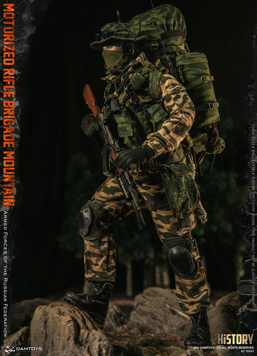 Pedido Figura Motorized Rifle Brigade Mountain - Armed Forces of the Russian Federation marca Damtoys 78083 escala 1/6 (BACK ORDER)