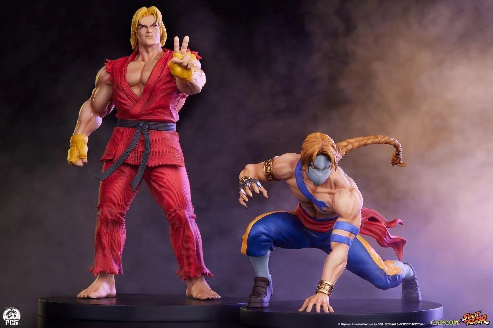 Preventa Set Estatuas Ken & Vega - Street Jam - Street Fighter marca PCS Collectibles escala 1/10