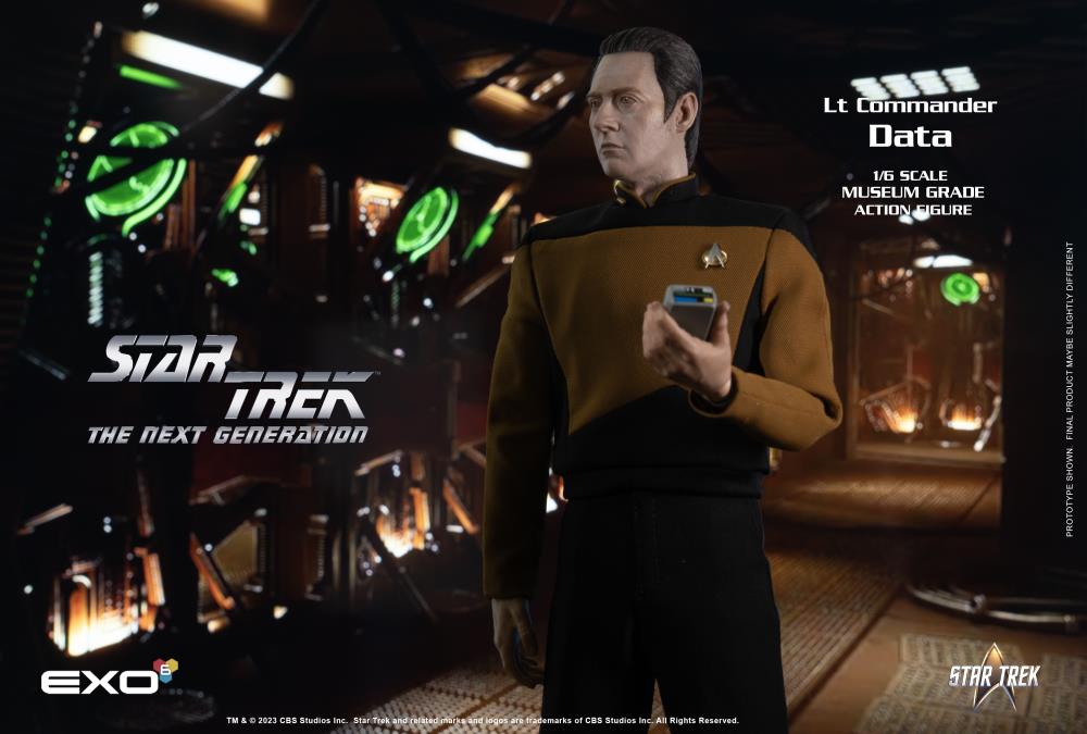 Pedido Figura Lt. Commander Data (Essentials version) - Star Trek: The Next Generation marca EXO-6 EXO-01-073 escala 1/6