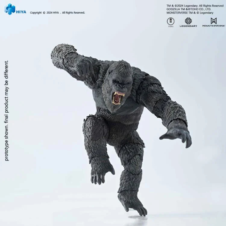 Preventa Figura Kong (Exclusiva PX Previews) - Godzilla x Kong: The New Empire - Exquisite Basic marca HIYA EBG0414 (16 cm)