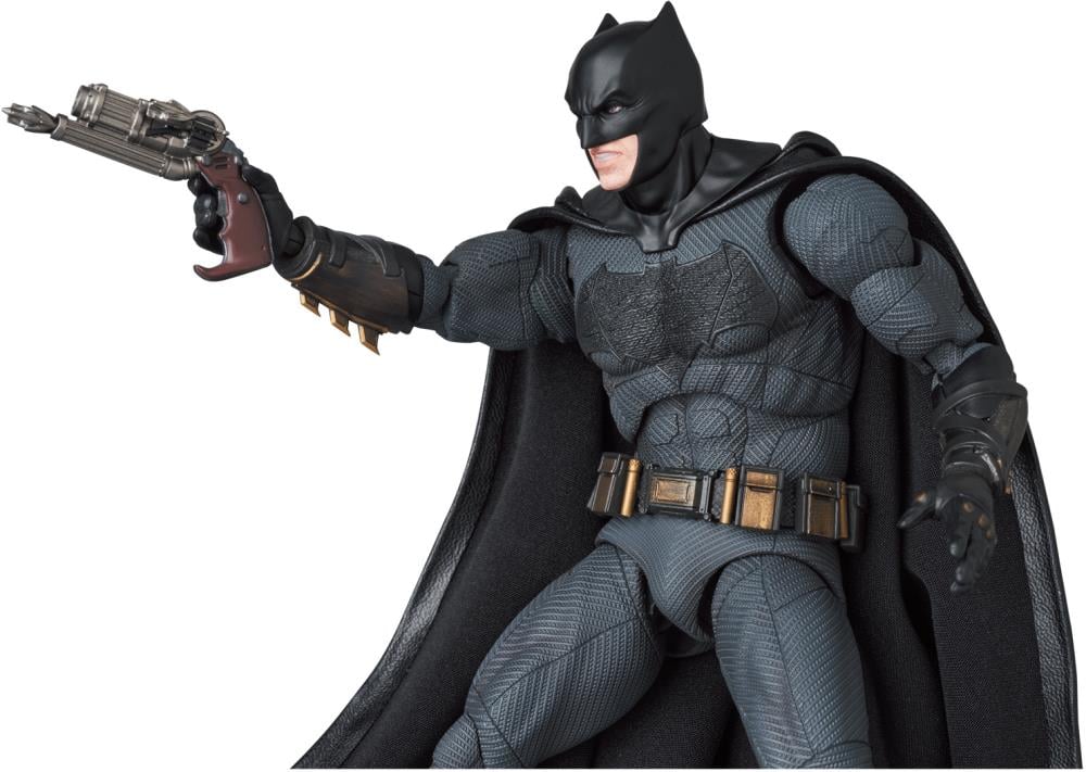 Preventa Figura Batman - Zack Snyder's Justice League - MAFEX marca Medicom Toy No.222 escala pequeña 1/12