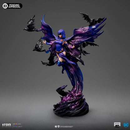 Preventa Estatua Raven - Titans DC Comics marca Iron Studios escala de arte 1/10