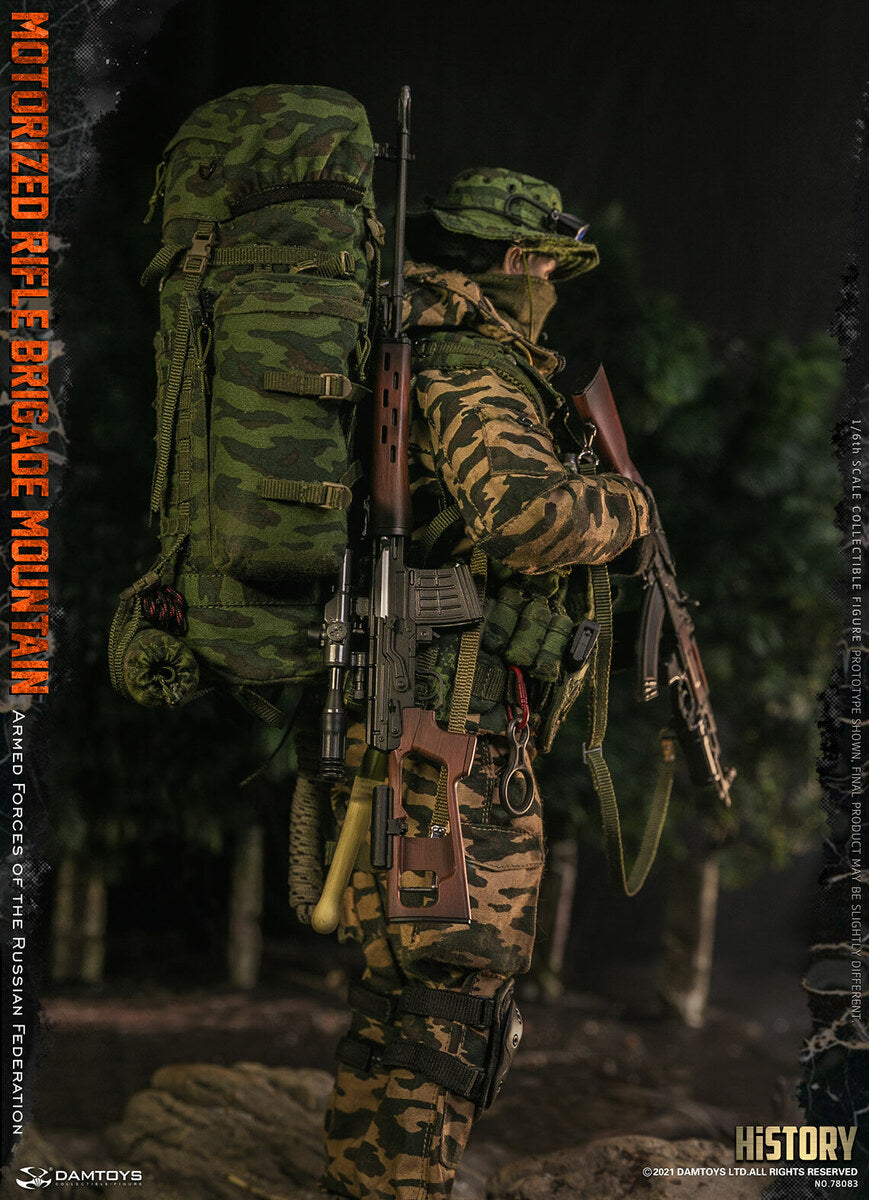 Pedido Figura Motorized Rifle Brigade Mountain - Armed Forces of the Russian Federation marca Damtoys 78083 escala 1/6 (BACK ORDER)