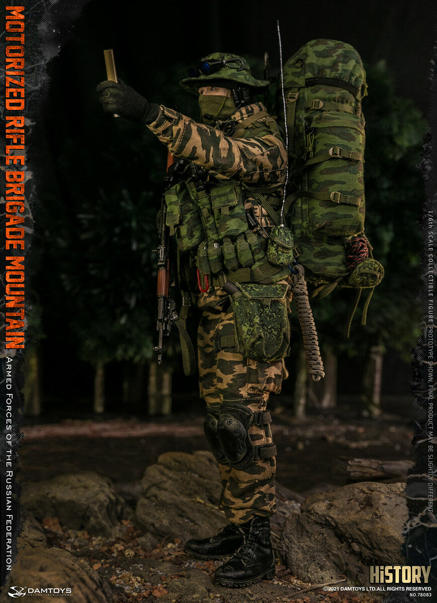 Pedido Figura Motorized Rifle Brigade Mountain - Armed Forces of the Russian Federation marca Damtoys 78083 escala 1/6 (BACK ORDER)