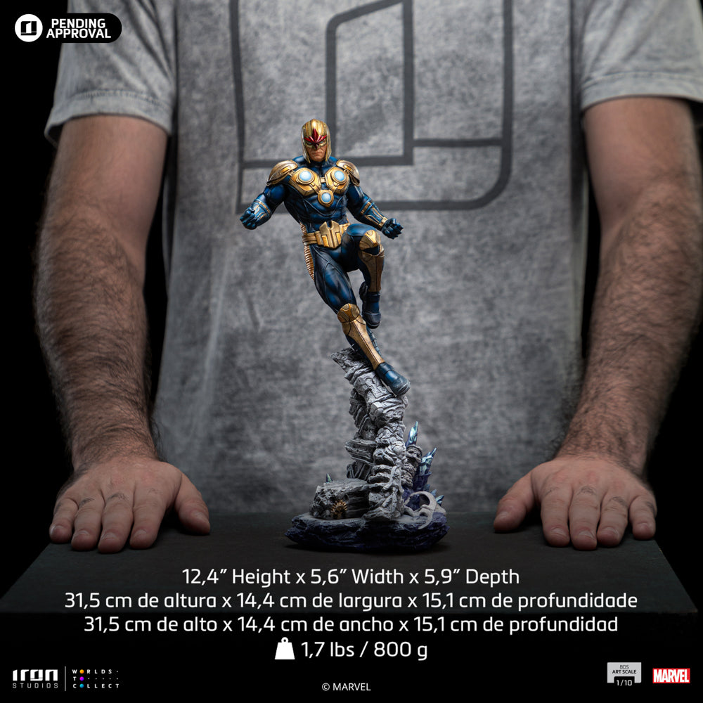 Preventa Estatua Nova (Limited Edition) - The Infinity Gauntlet - BDS marca Iron Studios escala de arte 1/10