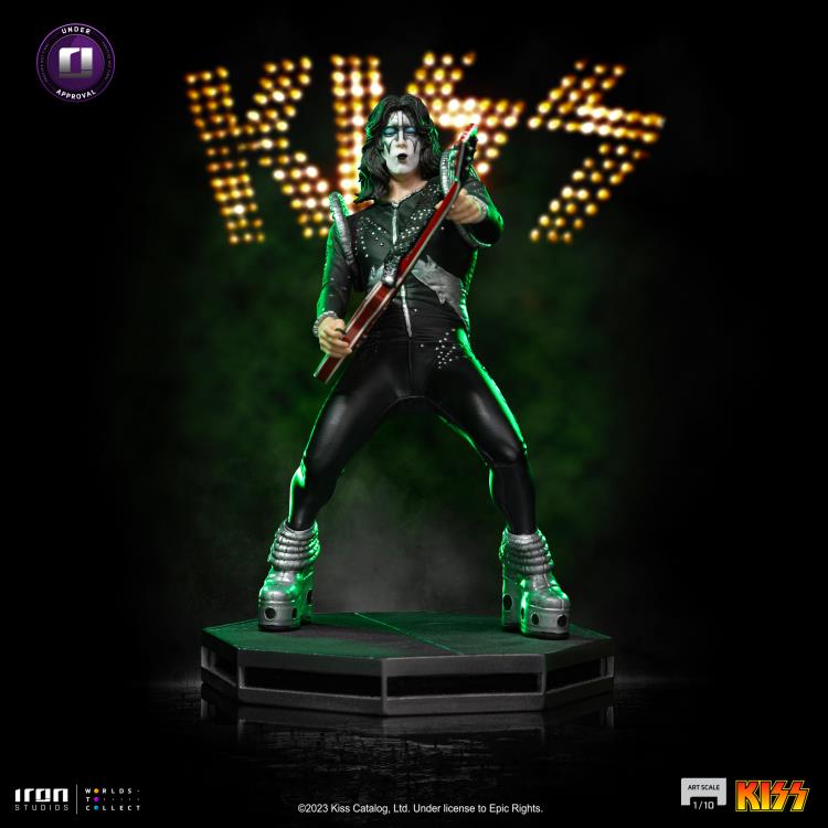 Preventa Estatua Ace Frehley - KISS marca Iron Studios escala de arte 1/10