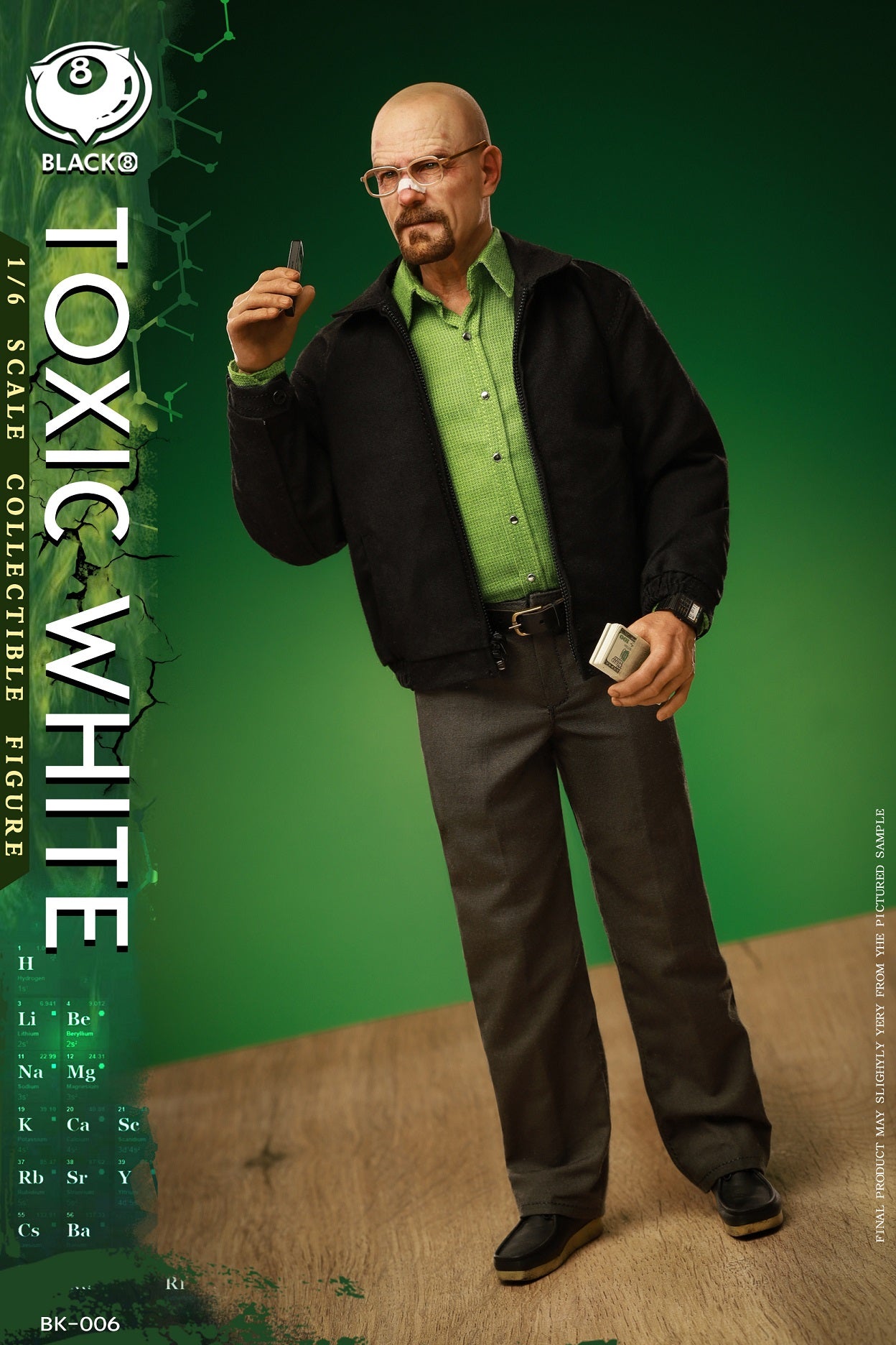 Preventa Figura Toxic White marca Black 8 Studio BK006 escala 1/6