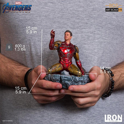 Pedido Estatua Iron Man (I Am Iron Man) - Avengers: Endgame - Battle Diorama Series (BDS) marca Iron Studios escala de arte 1/10