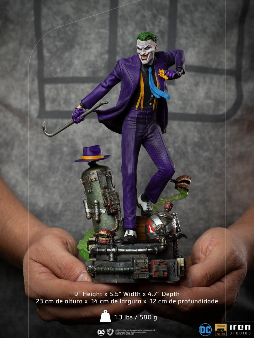 Pedido Estatua The Joker (Deluxe)- DC Comics - Limited Edition marca Iron Studios escala de arte 1/10