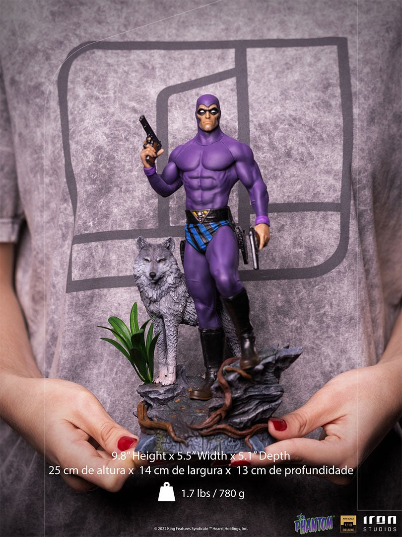 Pedido Estatua The Phantom DELUXE - Defenders of the Earth - Limited Edition marca Iron Studios escala de arte 1/10