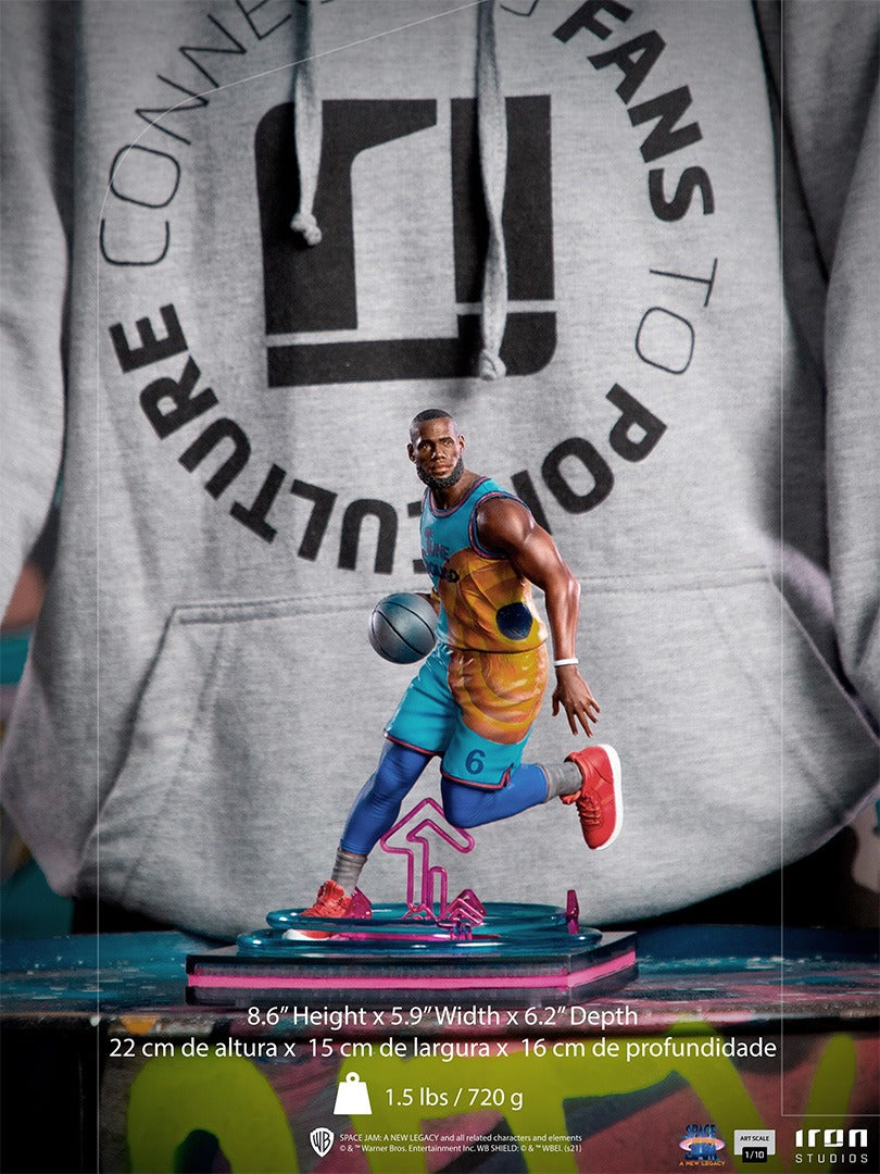 Pedido Estatua LeBron James - Space Jam: A New Legacy marca Iron Studios escala de arte 1/10