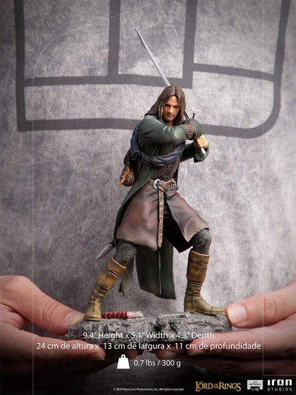 Pedido Estatua Aragorn - The Lord of the Rings - Battle Diorama Series (BDS) - marca Iron Studios escala de arte 1/10