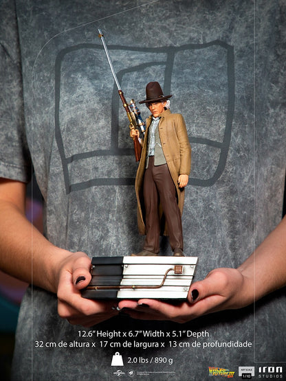 Pedido Estatua Doc Brown - Back to the Future Part III - Limited Edition marca Iron Studios escala de arte 1/10