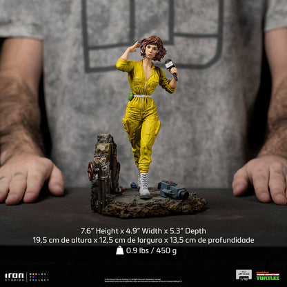 Pedido Estatua April O'Neil - TMNT - Battle Diorama Series (BDS) marca Iron Studios escala de arte 1/10