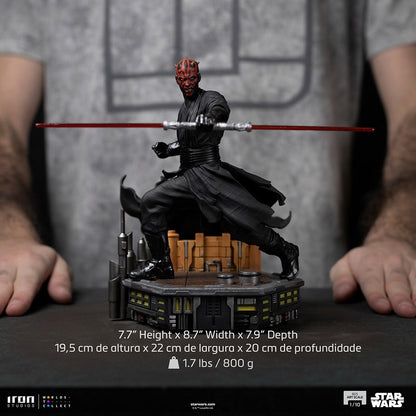 Pedido Estatua Darth Maul - Star Wars - BDS Limited Edition marca Iron Studios escala de arte 1/10