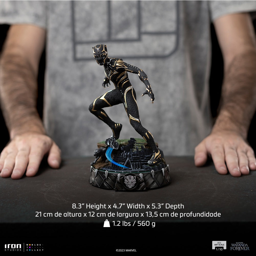 Pedido Estatua Black Panther (Shuri) - Black Panther: Wakanda Forever - BDS Limited Edition marca Iron Studios escala de arte 1/10