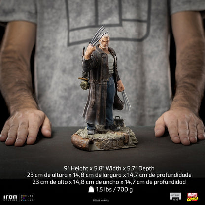 Preventa Estatua Old Man Logan - Marvel Comics - Wolverine 50th Anniversary - Limited Edition marca Iron Studios escala de arte 1/10