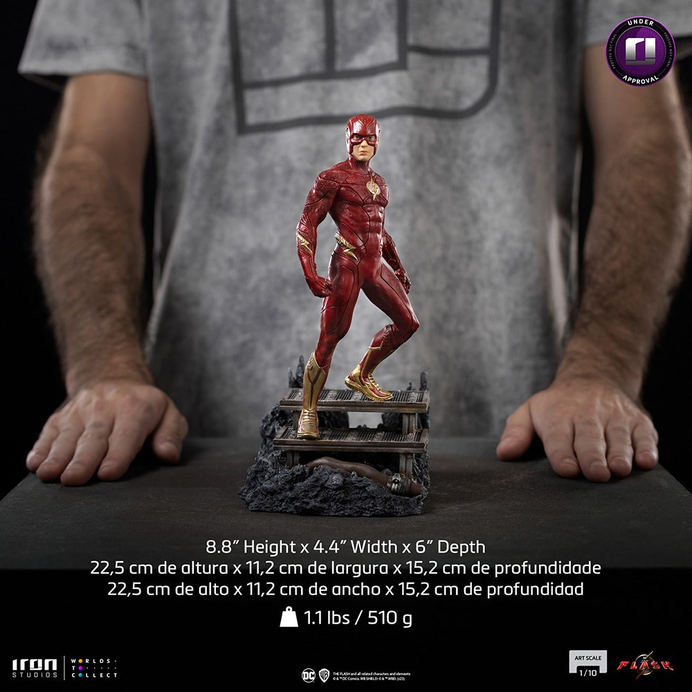 Preventa Estatua The Flash - The Flash (2023) - Limited Edition marca Iron Studios escala de arte 1/10