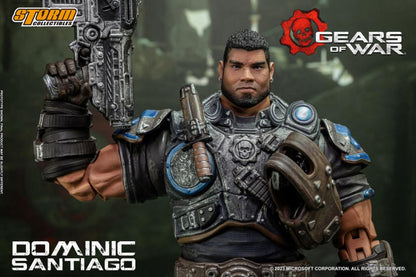 Preventa Figura Dominic Santiago - Gears of War  marca Storm Collectibles escala pequeña 1/12