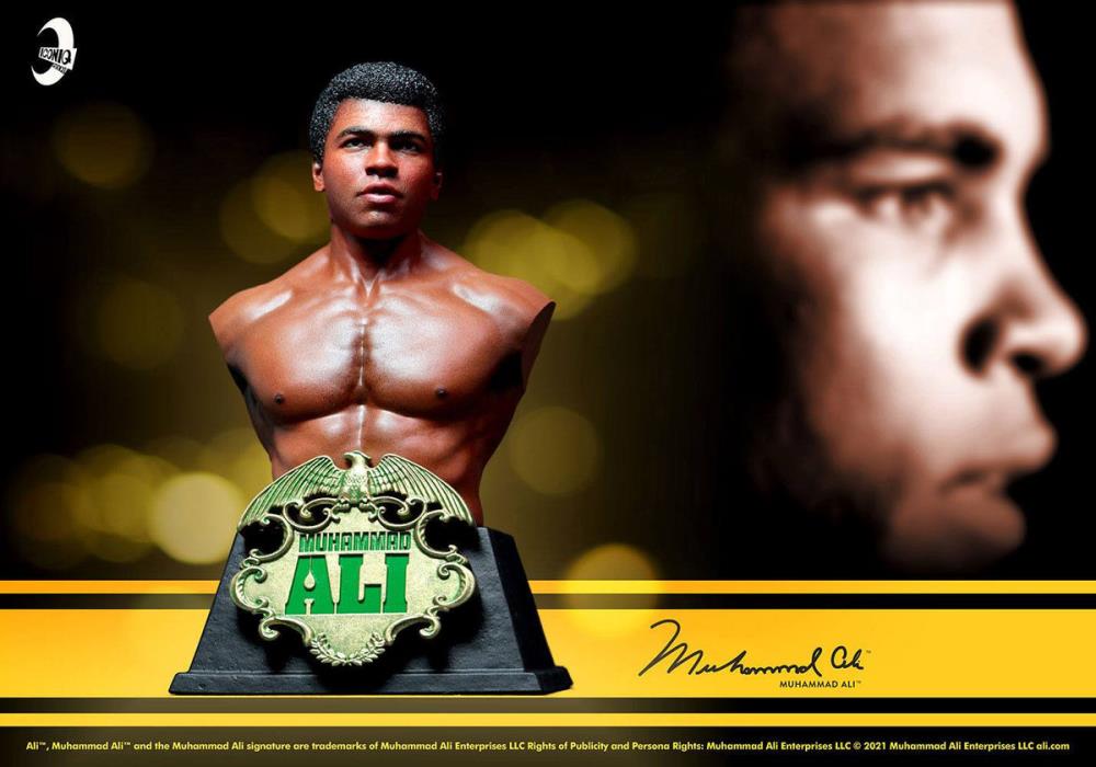 Pedido Figura y Busto Muhammad Ali (Edición Limitada) marca Iconiq Studios IQLS01 (D) escala 1/6