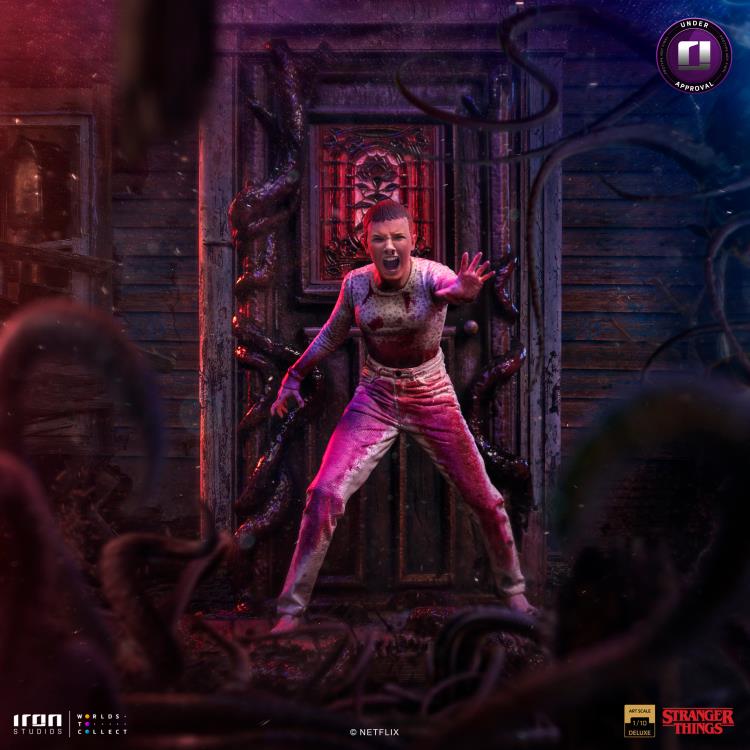 Preventa Estatua Eleven (Deluxe) - Stranger Things - Limited Edition marca Iron Studios escala de arte 1/10