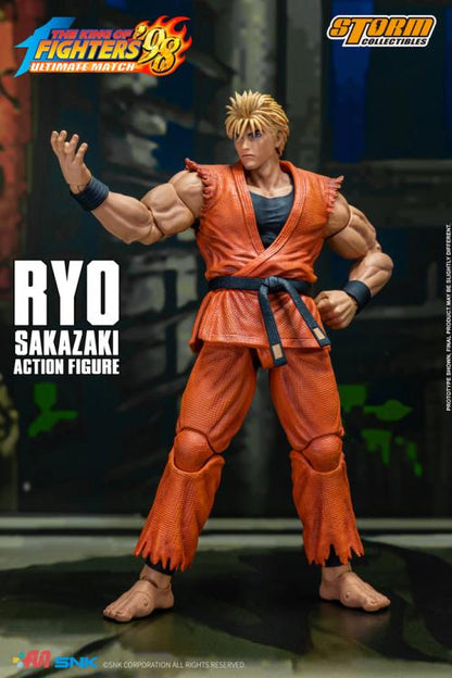 Pedido Figura Ryo Sakazaki - The King of Fighters '98: Ultimate Match marca Storm Collectibles SKKF09 escala pequeña 1/12