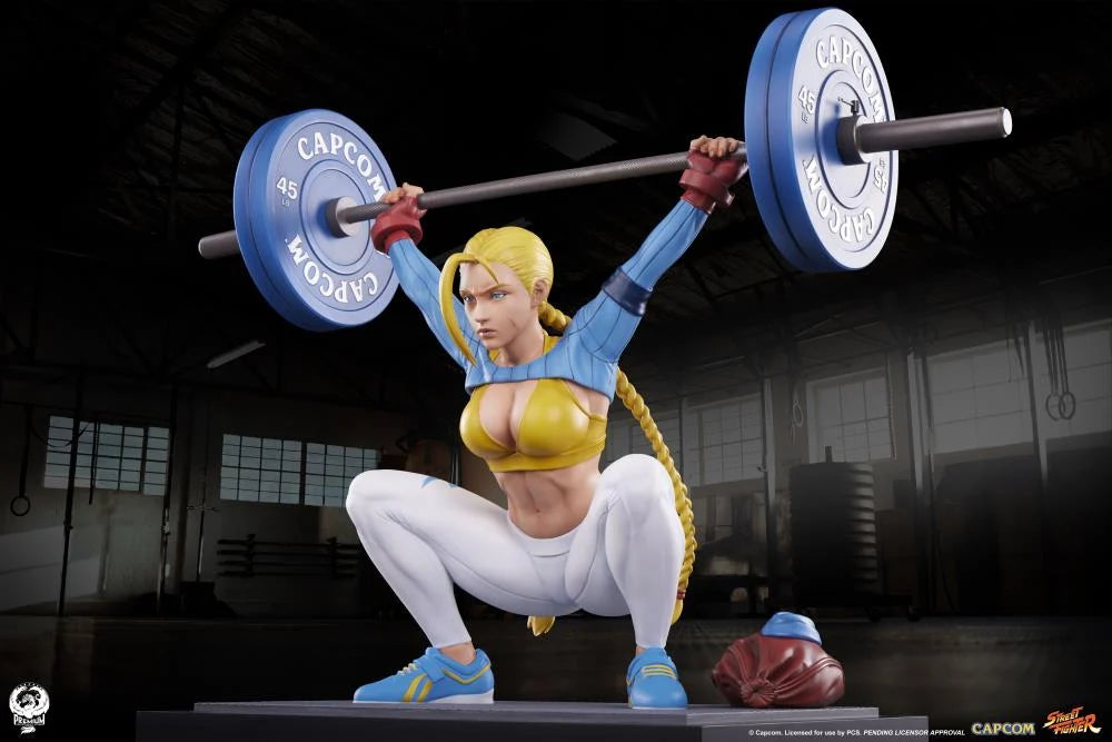 Preventa Estatua Cammy (Powerlifting Alpha Version) - Street Fighter Premier Series marca PCS Collectibles escala 1/4