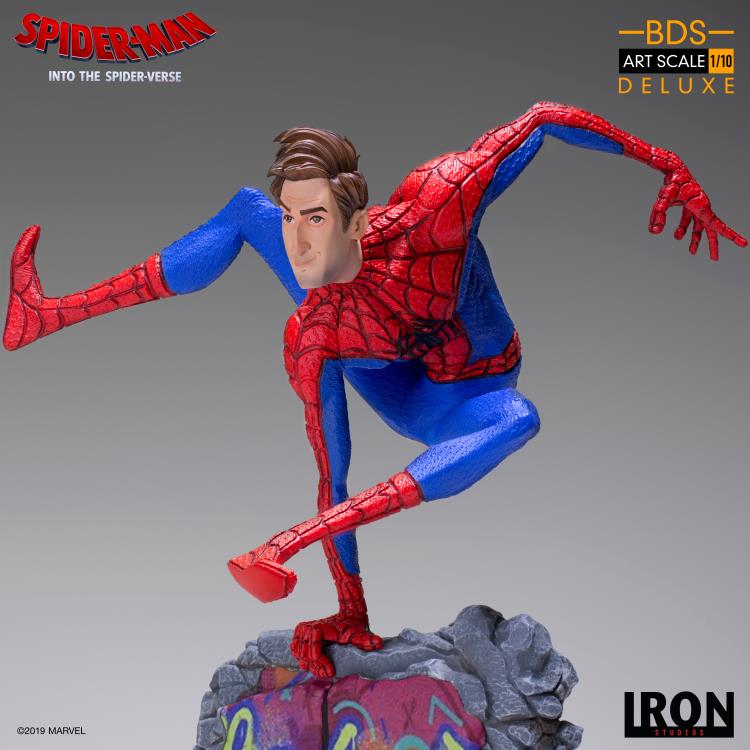 Pedido Estatua Peter B. Parker - Spider-Man: Into the Spider-Verse - Battle Diorama Series (BDS) marca Iron Studios escala de arte 1/10