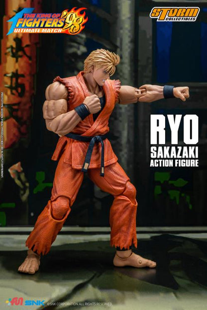 Pedido Figura Ryo Sakazaki - The King of Fighters '98: Ultimate Match marca Storm Collectibles SKKF09 escala pequeña 1/12