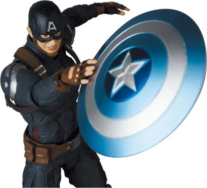 Pedido Figura Captain America (Stealth Suit) - Captain America: The Winter Soldier - MAFEX marca Medicom Toy No.202 escala pequeña 1/12