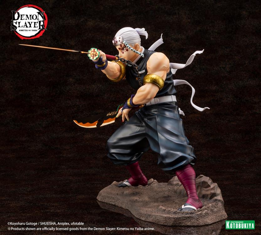 Pedido Estatua Tengen Uzui - Demon Slayer: Kimetsu No Yaiba - ArtFX J marca Kotobukiya escala 1/8