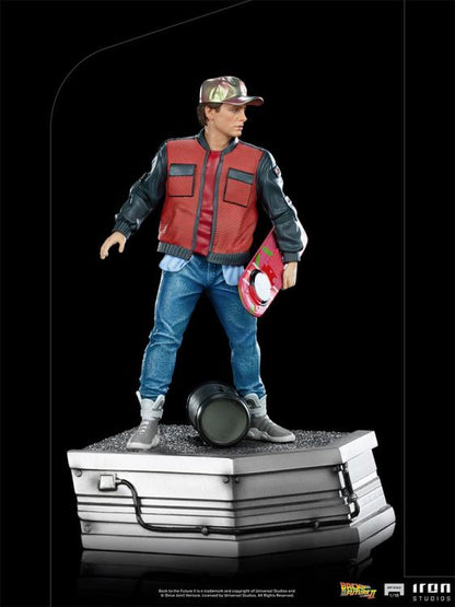 Pedido Estatua Marty McFly DELUXE - Back to the Future Part II - Limited Edition marca Iron Studios escala de arte 1/10