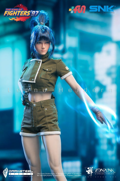 Pedido Figura Leona Heidern - SNK The King of Fighters 97 marca Darksteel Toys x ZenPunk DSA-001 escala 1/6 (BACK ORDER)