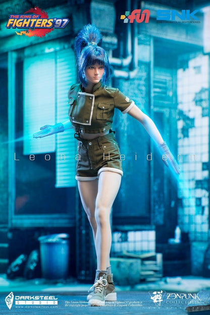 Pedido Figura Leona Heidern - SNK The King of Fighters 97 marca Darksteel Toys x ZenPunk DSA-001 escala 1/6 (BACK ORDER)