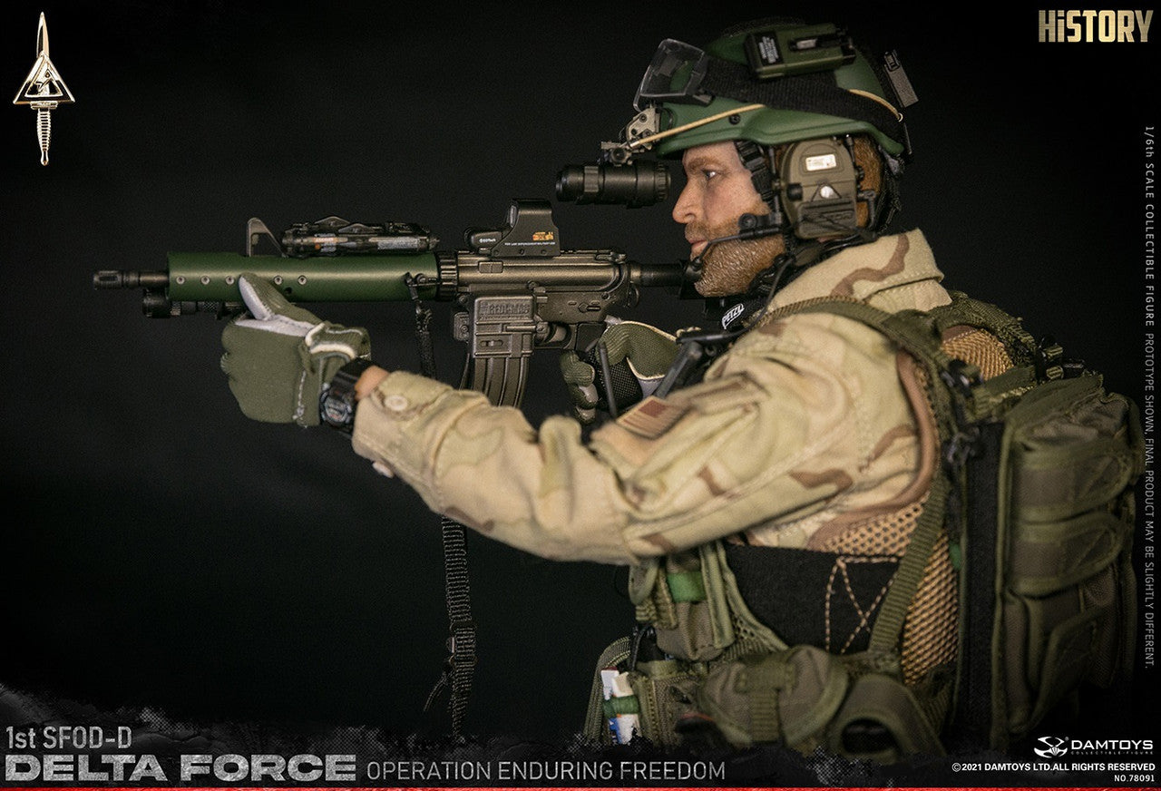 Pedido Figura 1st SFOD-D DELTA FORCE - Operation Enduring Freedom marca Damtoys 78091 escala 1/6