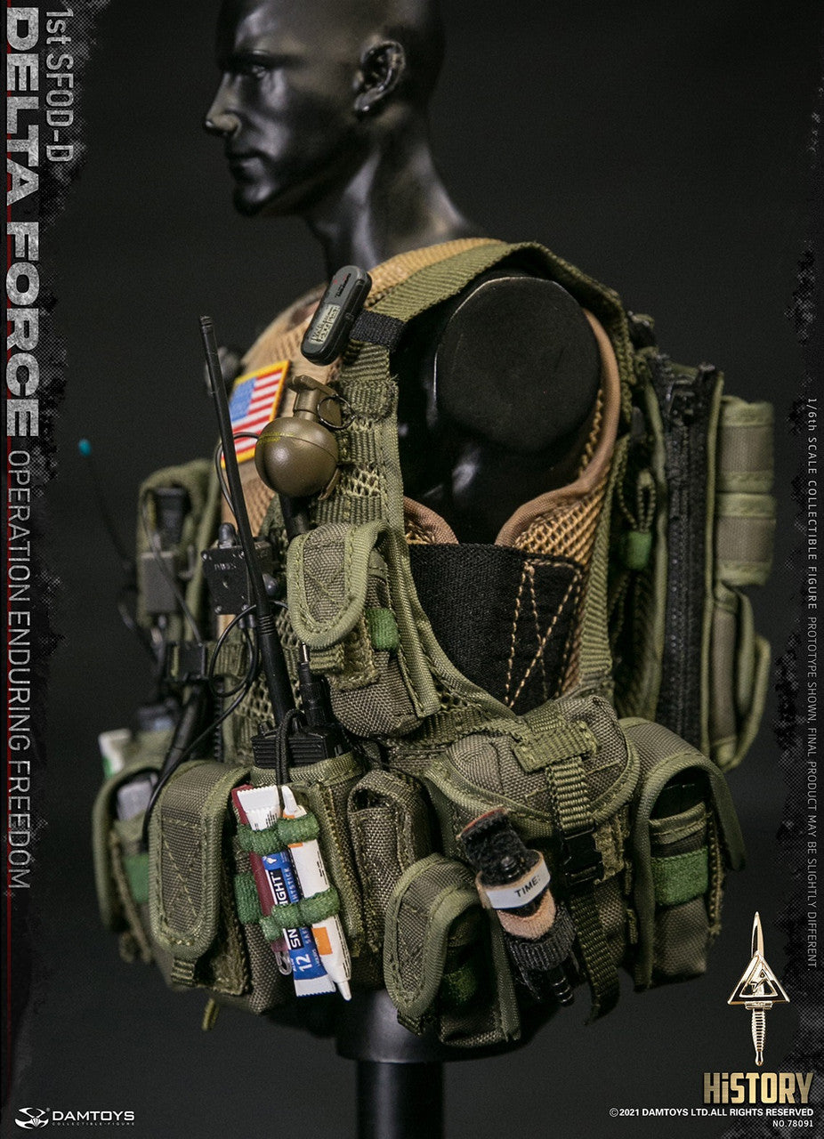 Pedido Figura 1st SFOD-D DELTA FORCE - Operation Enduring Freedom marca Damtoys 78091 escala 1/6