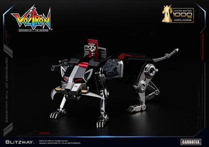 Preventa Figura Black Voltron (DIECAST) (Exclusiva Edición Limitada) - Carbotix Series marca Blitzway BW-CA-11101 (38 cm)