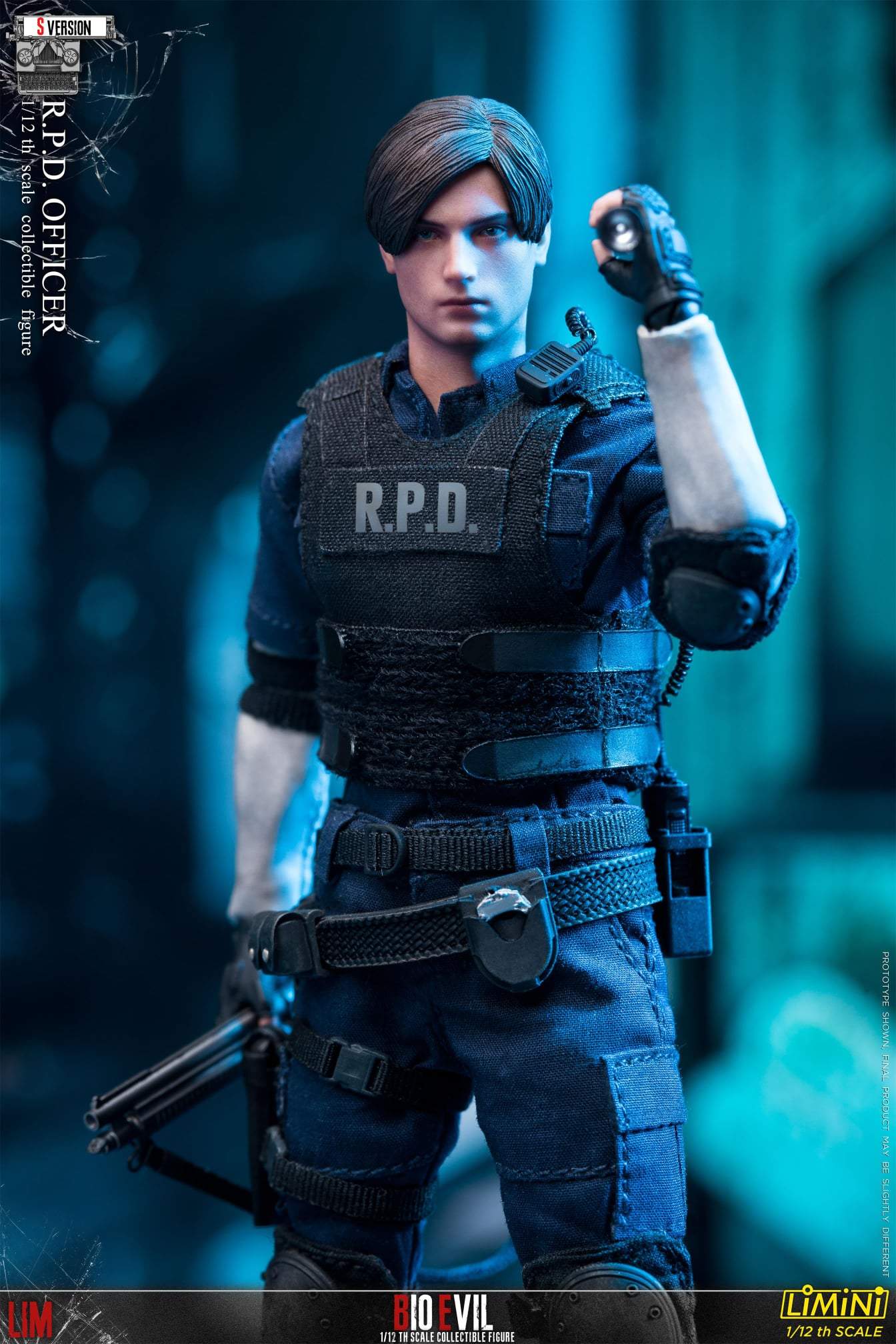 Pedido Figura R.P.D. Officer version S (Deluxe) marca Limtoys escala pequeña 1/12 (BACK ORDER)