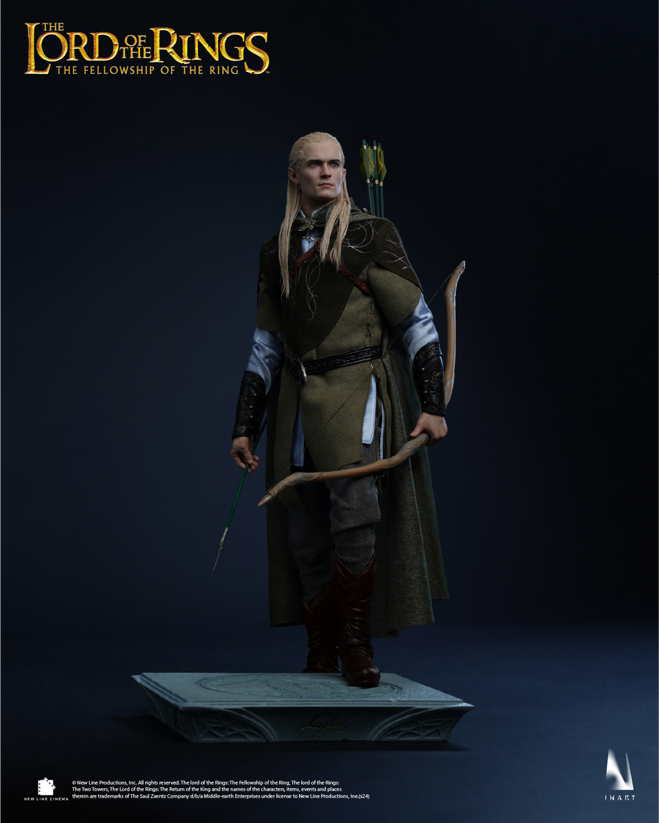 Preventa Figura LEGOLAS (Cabello enraizado) - The Lord of the Rings marca Inart A014 escala 1/6